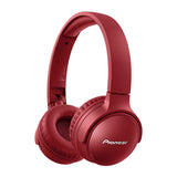 Pioneer SE-S6BN Noise Cancelling Wireless Headphones Red