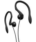Black SE-E511 Ear-Hook Sports Headphones