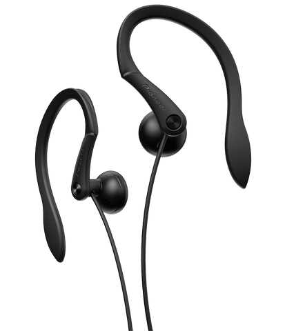 Black SE-E511 Ear-Hook Sports Headphones